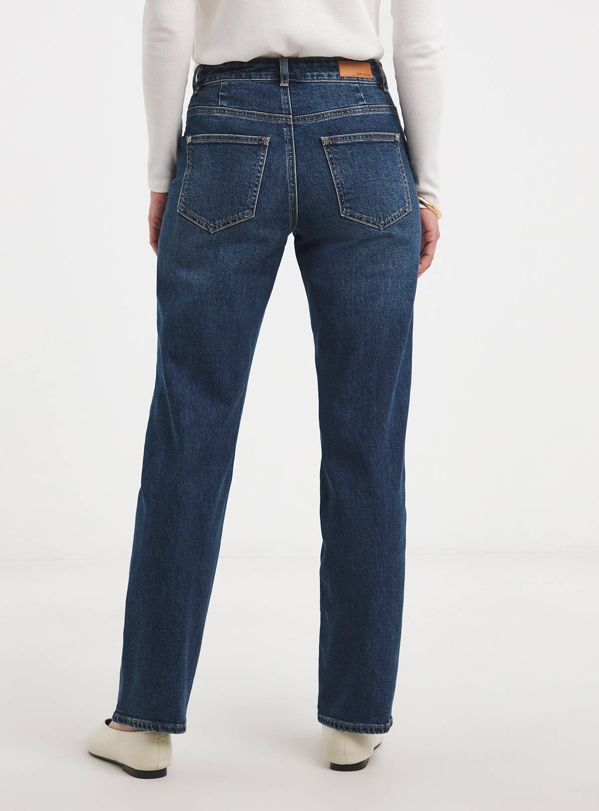 JD WILLIAMS Authentic Relaxed Straight Leg Jean 32 - Image 3